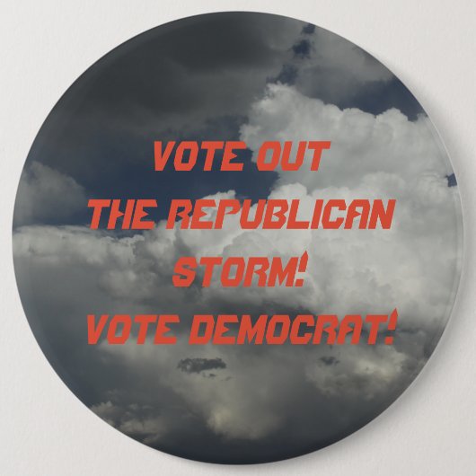 Stemming-Button Ronde Button 6,0 Cm (Voorkant)