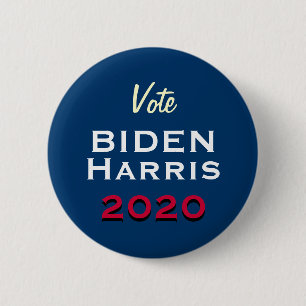 Stemming: Button van de Campagne BIDEN HARRIS 2020