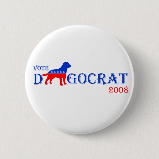 Stemming: Button van Dogocrat (Voorkant)