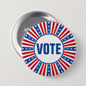 Stemming: Button van Patriottic USA (Voorkant /achterkant)