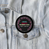 Stemming: Buttonnen van de RESIST Campaign NASTY 2 Ronde Button 7,6 Cm (In situ)