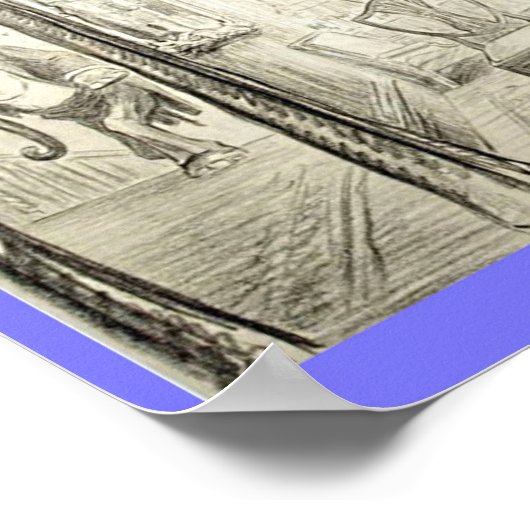 Stemming  Cartoon 1920 Poster (Hoek)