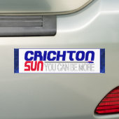 Stemming: Crichton Sun Bumpersticker (Op auto)