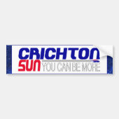Stemming: Crichton Sun Bumpersticker (Voorkant)