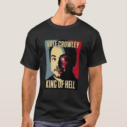 Stemming: Crowley - KING OF HELL Essential T-shirt (Voorkant)