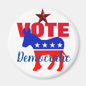 STEMMING Democratisch met patriottische sleutel en Magneet (Voorkant)