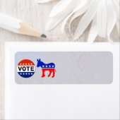 Stemming Democratisch Terugkeeradres Sticker (Insitu)