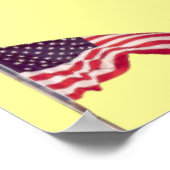 Stemming-democratische druk poster (Hoek)