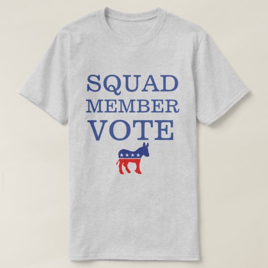 Stemming democratische T-Shirt (Design voorkant)