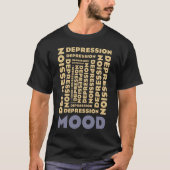 Stemming: depressie t-shirt (Voorkant)