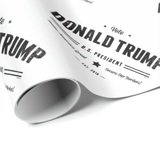 Stemming: Donald Trump Cadeaupapier (Rol Hoek)