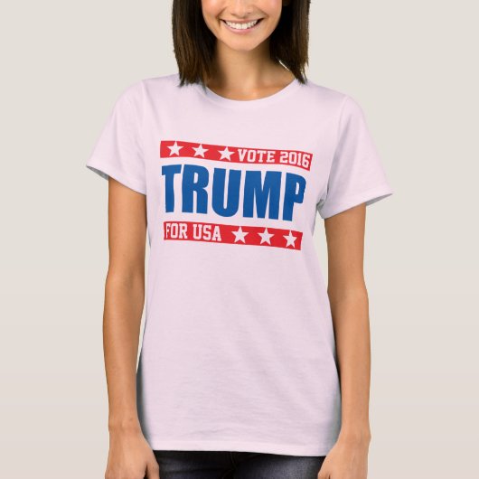 Stemming: Donald Trump T-shirt (Voorkant)