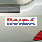 Stemming: donderdag 2010 bumpersticker (Op auto)