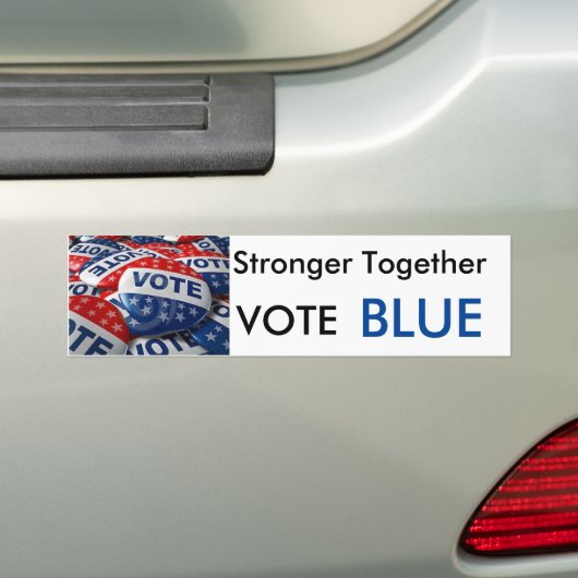 Stemming : donderdag bumpersticker (Op auto)