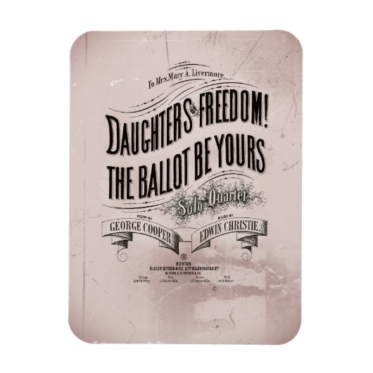 Stemming: donderdag magneet (Verticaal)