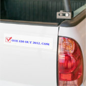Stemming: Em Out in 2012 Bumpersticker (Op Truck)