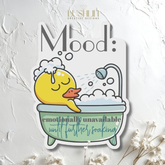 Stemming: emotioneel niet beschikbaar tot verder w sticker