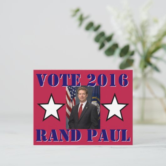STEMMING EN PAUL 2016 BRIEFKAART (Staand voorkant)