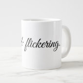 Stemming: flakkerend. grote koffiekop (Voorkant rechts)