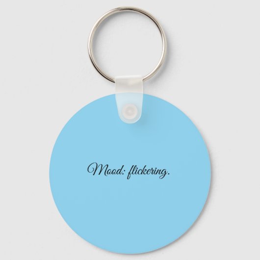 Stemming: flakkerend. sleutelhanger (Voorkant)