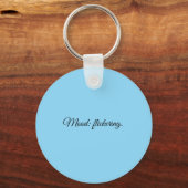 Stemming: flakkerend. sleutelhanger (Voorkant)
