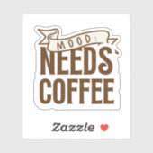 Stemming Heeft Koffie Nodig Sticker (Vel)