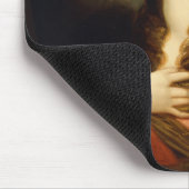 Stemming Hemels Licht Dame Rode Tulband Kunst Muismat (Hoek)