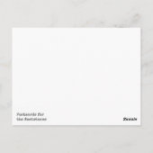 STEMMING! Het is jouw superkrachtprotestBriefkaart Briefkaart (Achterkant)