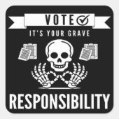 Stemming: het zijn je Stickers met grote verantwoo (Voorkant)