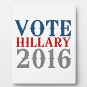 STEMMING HILLARY CLINTON 2016 .png Fotoplaat (Voorkant)