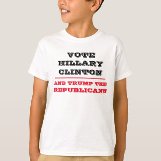 Stemming: Hillary Clinton en de Republikeinen T-shirt