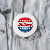 STEMMING HILLARY CLINTON.png Ronde Button 4,0 Cm (In situ)