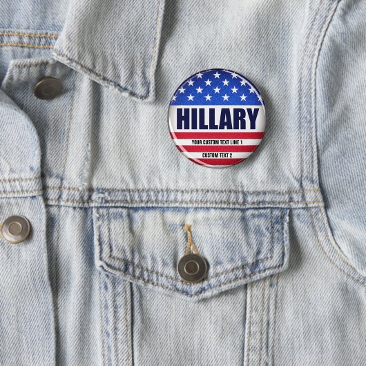Stemming: hillary knop ronde button 5,7 cm (In situ)