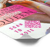 Stemming Homecoming Koningin Roze Magazine Stijl H Poster (Hoek)