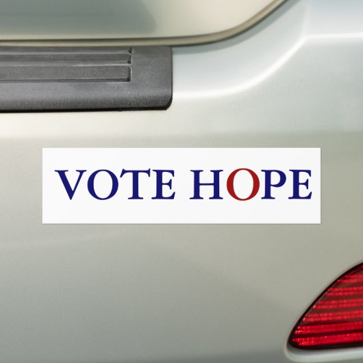STEMMING HOPE BUMPERSTICKER (Op auto)
