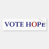 STEMMING HOPE BUMPERSTICKER (Voorkant)
