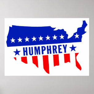 Stemming: Hubert Humphrey Poster