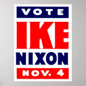 Stemming Ike, Nixon in 1952 Poster (Voorkant)