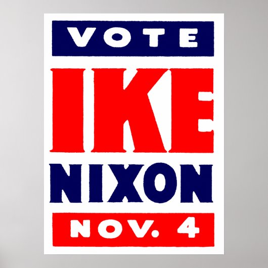 Stemming Ike, Nixon in 1952 Poster (Voorkant)