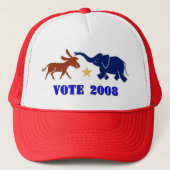 STEMMING IN 2008 PET PET DEMOCRATREPUBLIEK TRUCKER (Voorkant)