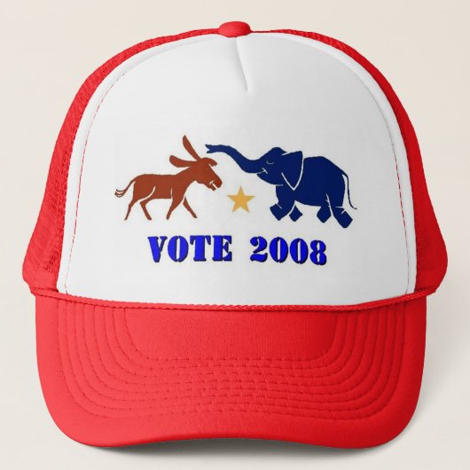 STEMMING IN 2008 PET PET DEMOCRATREPUBLIEK TRUCKER (Voorkant)