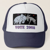 STEMMING IN 2008 PET PET REPUBLICAN DEMOCRAT (Voorkant)