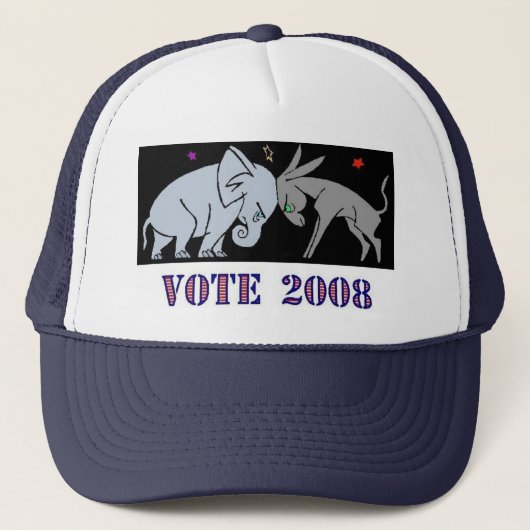 STEMMING IN 2008 PET PET REPUBLICAN DEMOCRAT (Voorkant)