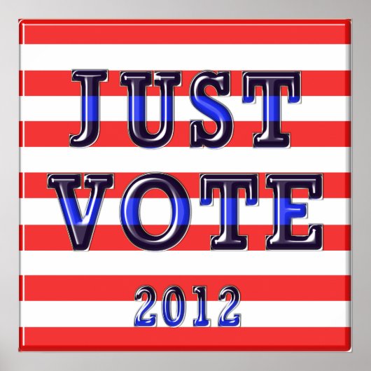 Stemming in 2012 poster (Voorkant)