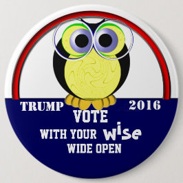 Stemming in 2016 ronde button 6,0 cm