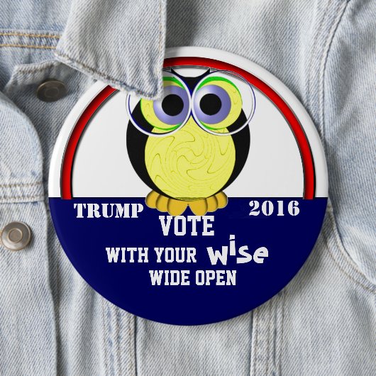 Stemming in 2016 ronde button 6,0 cm (In situ)