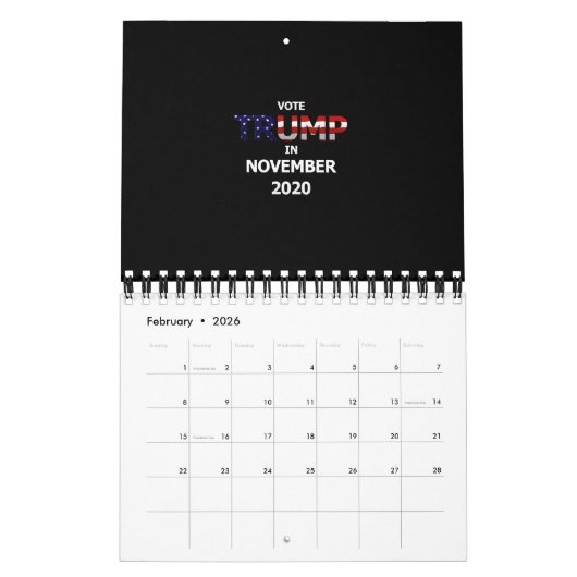 Stemming in 2020 kalender (Feb 2026)