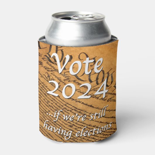 Stemming in 2024 als er nog verkiezingen zijn blikjeskoeler (Blikje Voorkant)