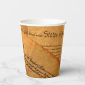 Stemming in 2024 als er nog verkiezingen zijn papieren bekers (Achterkant)