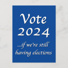 Stemming in 2024 als we nog steeds een Briefkaart 